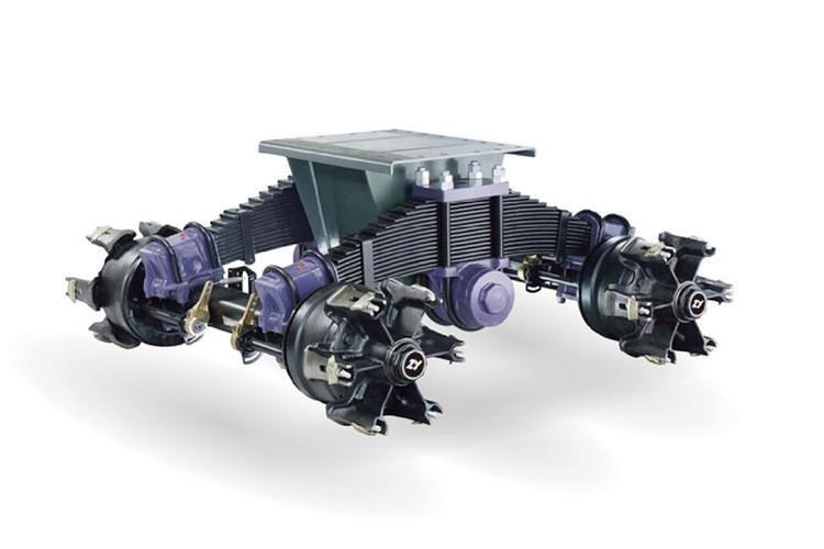Bogie suspension series