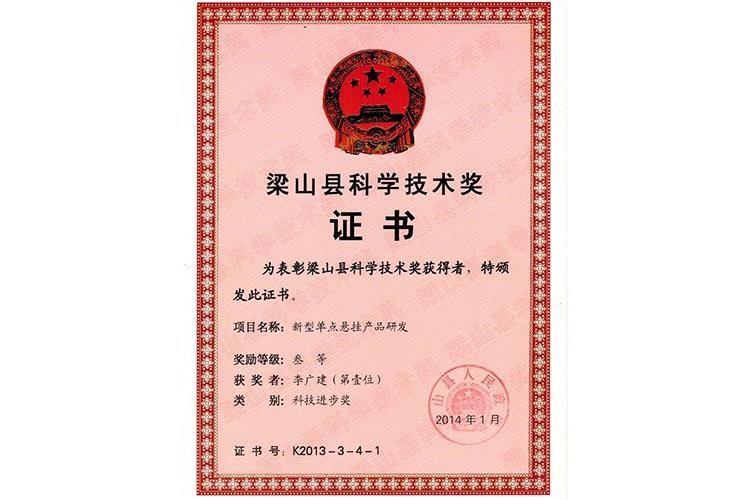Science and Technology Progress Award