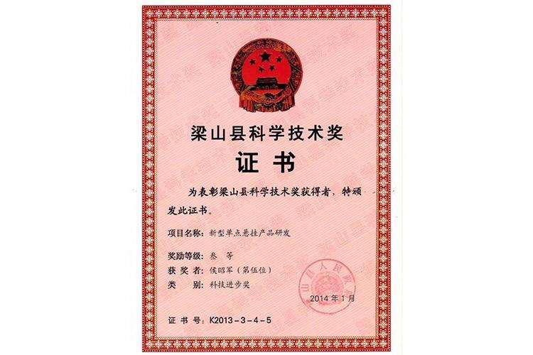 Science and Technology Progress Award